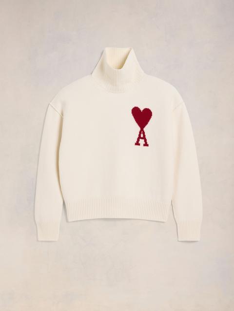 Ami Paris Red Ami de Coeur Sweater