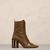 Ami Paris Pointed Toe Lace-Up Boots