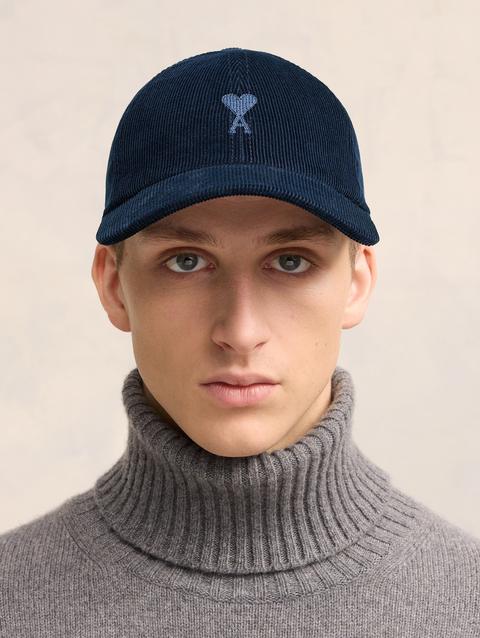 Ami Paris Tonal Ami de Coeur Embroidery Cap