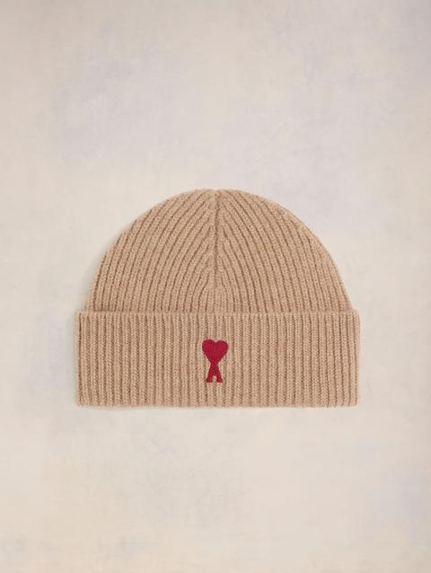 Ami Paris Red Ami de Coeur Beanie