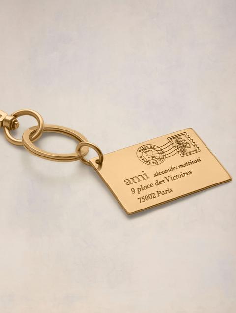 Ami Paris Ami Alexandre Mattiussi Enveloppe Keyring